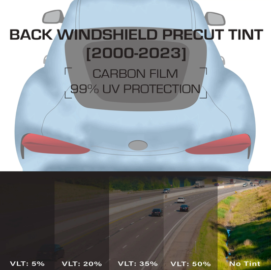 Two Front Side Windows PreCut Tint for Vehicles 2000-2024